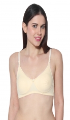 Prestitia skin hosiery bra with transparent strap Style By Prestitia